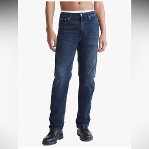 Calvin Klein Straight Leg Jeans Size 38x30